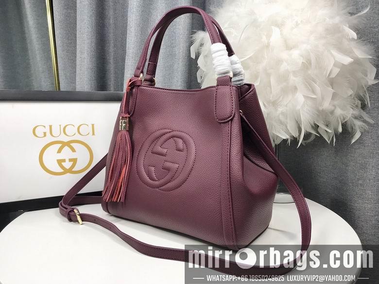 Replica Gucci Bags 1:1 WD336751紫色 30X26X4