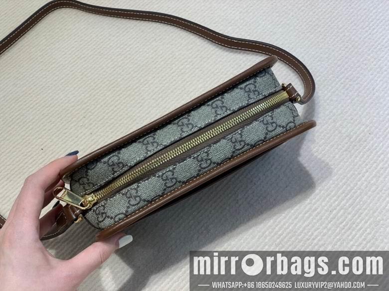 Replica Gucci Bags 1:1 WD658572啡棕 22.5X14X7