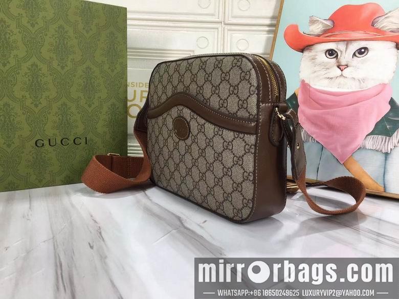Replica Gucci Bags 1:1 WD675891啡棕 25.5X20X6