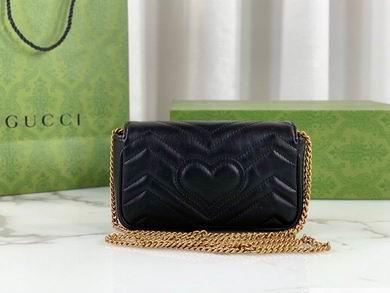 Replica Gucci Bags 1:1 476433 16.5X10X4.5cm YG 4colour