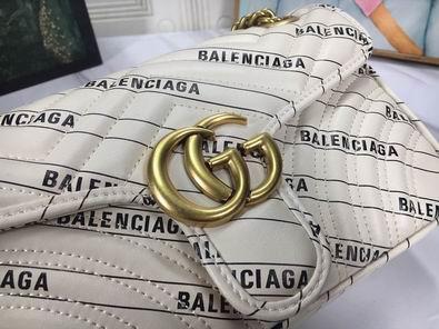 Replica Gucci Bags 1:1 GG Marmont 44397 26x15x7cm df05