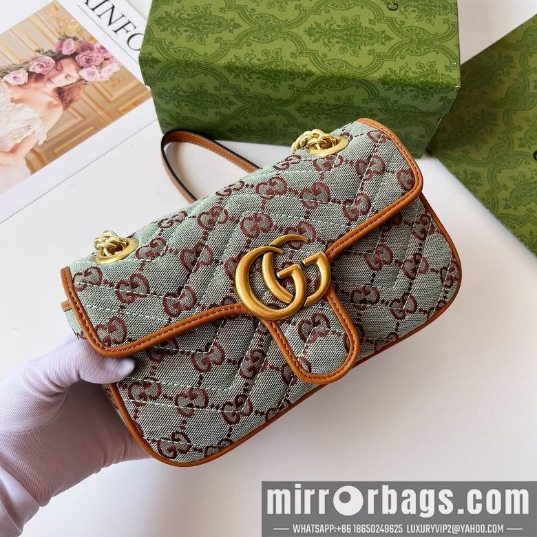 Replica Gucci Bags 1:1 446744 22X13X6cm DF