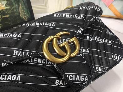 Replica Gucci Bags 1:1 GG Marmont 44397 26x15x7cm df05