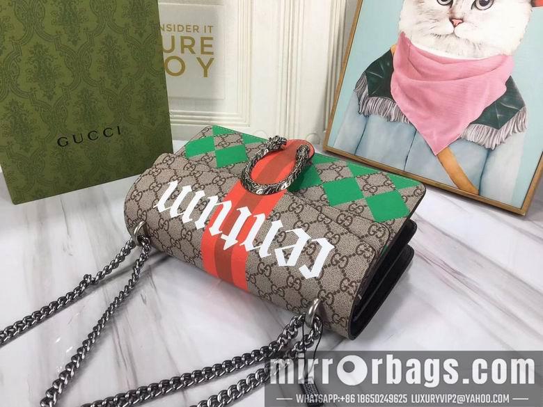 Replica Gucci Bags 1:1 WD400249啡印花  28X18X9