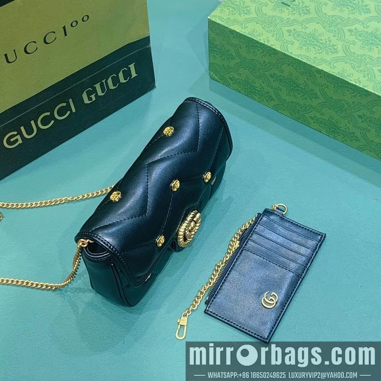 Replica Gucci Bags 1:1 768293 12X21X5cm DF 2colour
