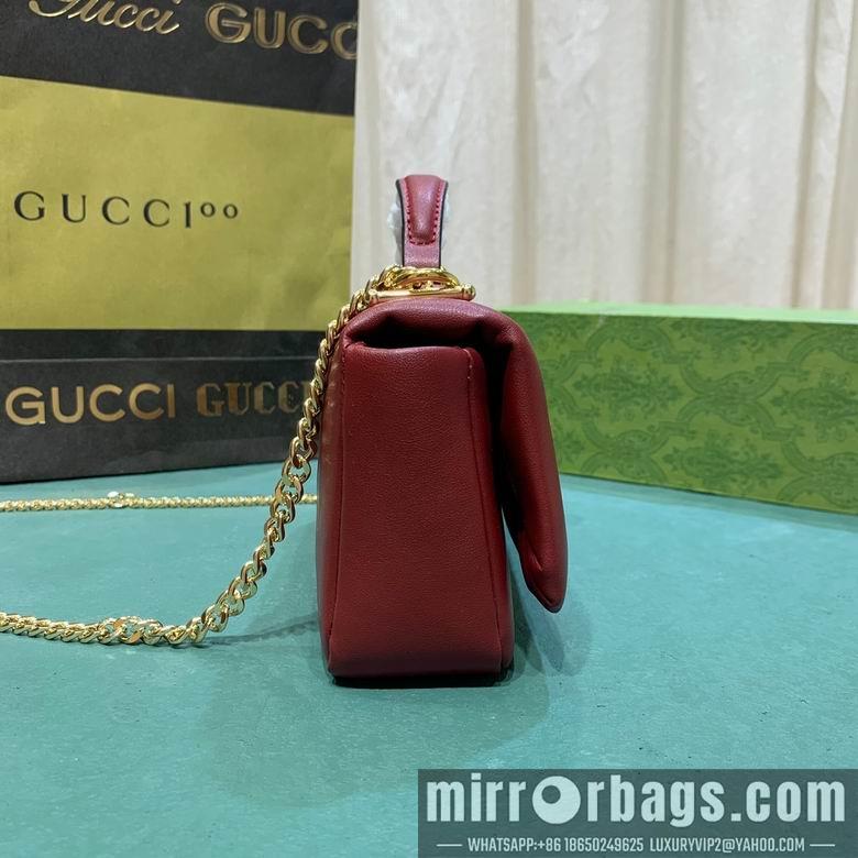 Replica Gucci Bags 1:1 806017 21X12.5X4.6cm DF 4colour