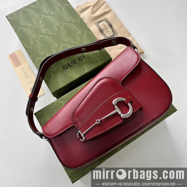 Replica Gucci Bags 1:1 Horsebit 764155 26.5X10.5-17X4-8cm XMY