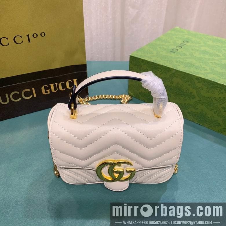 Replica Gucci Bags 1:1 811238 17X13X6cm DF 2colour