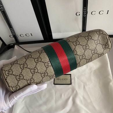 Replica Gucci Bags 1:1 WD547926啡胶 23X24X5.5