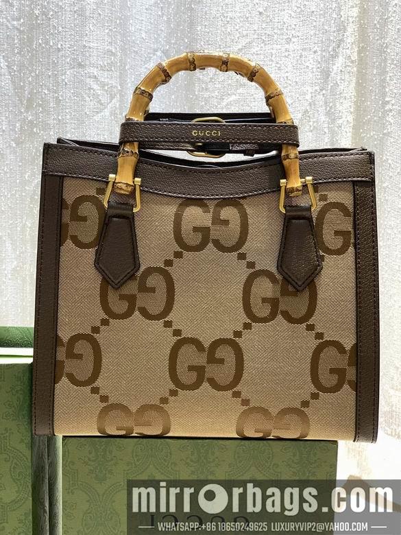 Replica Gucci Bags 1:1 WD660195杏啡 27X24X11
