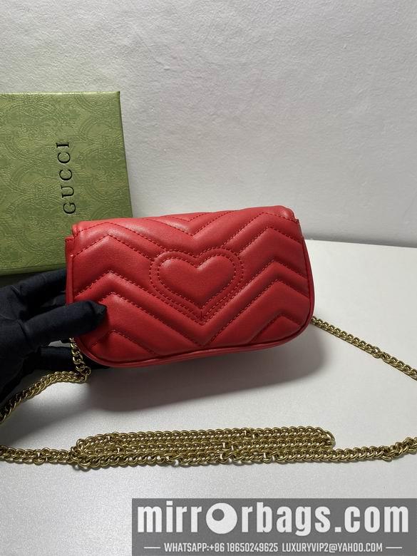 Replica Gucci Bags 1:1 476433 16.5cm XMY 4colour