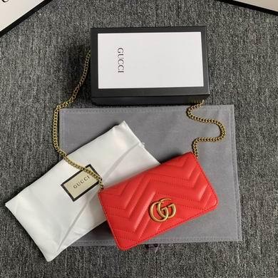 Replica Gucci Bags 1:1 488426 18X10.5X4.5cm DF 4colour