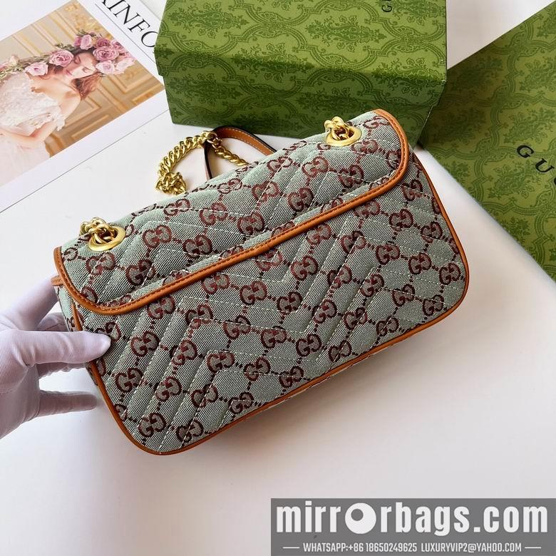 Replica Gucci Bags 1:1 443497 26X15X7cm DF