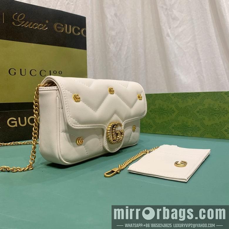 Replica Gucci Bags 1:1 768293 12X21X5cm DF 2colour
