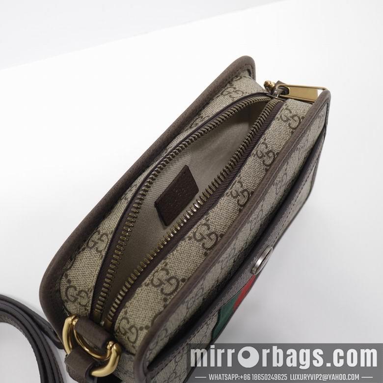 Replica Gucci Bags 1:1 WD598130啡 22X13.5X6.5