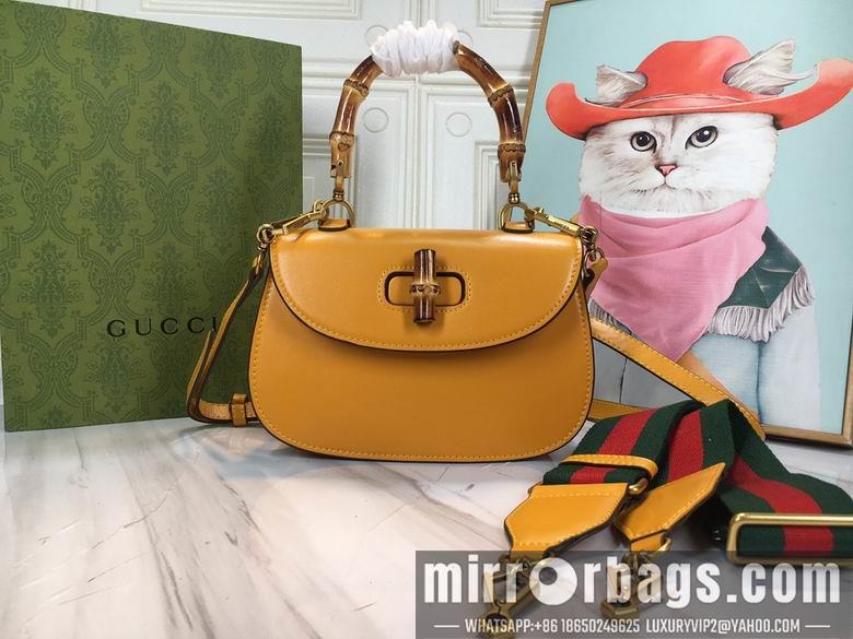 Replica Gucci Bags 1:1 Bamboo 675797 21X15X7cm DF1