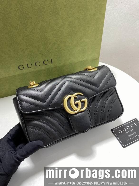 Replica Gucci Bags 1:1 446744 22cm XMY 4colour