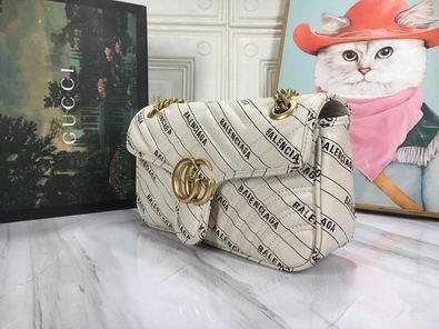 Replica Gucci Bags 1:1 GG Marmont 44397 26x15x7cm df05