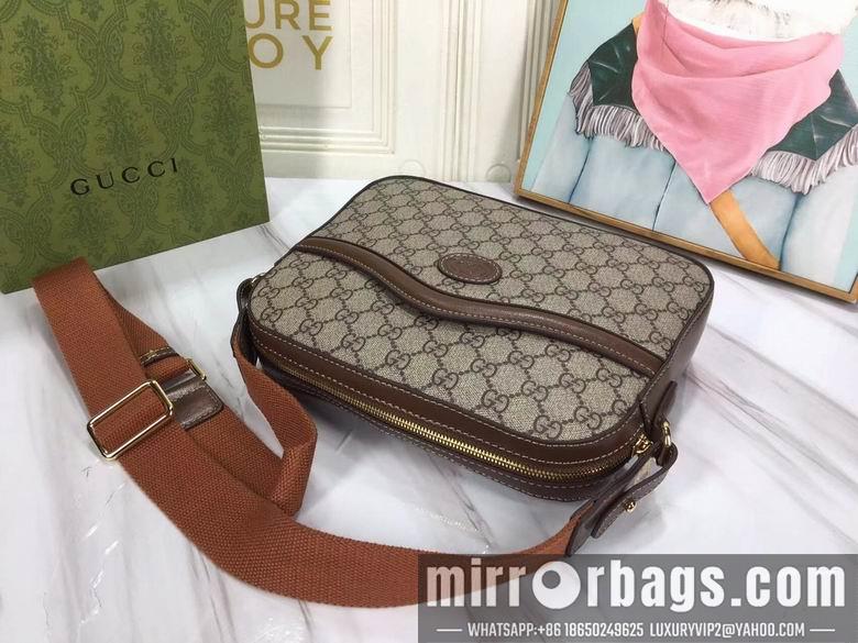 Replica Gucci Bags 1:1 WD675891啡棕 25.5X20X6