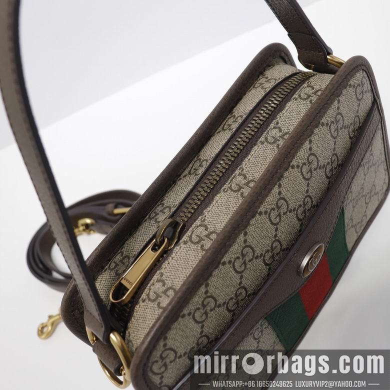 Replica Gucci Bags 1:1 WD598130啡 22X13.5X6.5