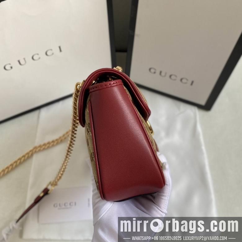 Replica Gucci Bags 1:1 443497 26X15X7cm DF 2colour