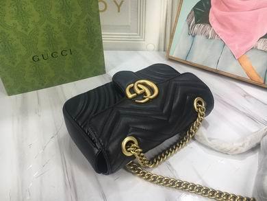 Replica Gucci Bags 1:1 446744 23X14X6cm DF 2colour
