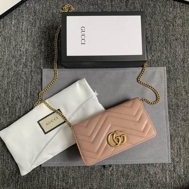 Replica Gucci Bags 1:1 488426 18X10.5X4.5cm DF 4colour