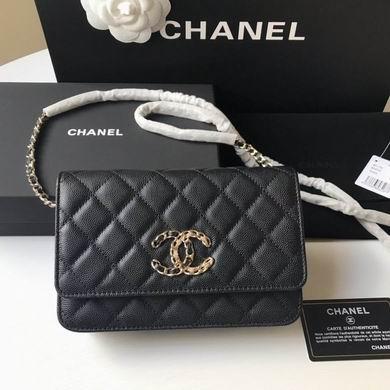 1:1 Replica Chanel Bags 19X12.5X2.5cm 092722 YG 2colour
