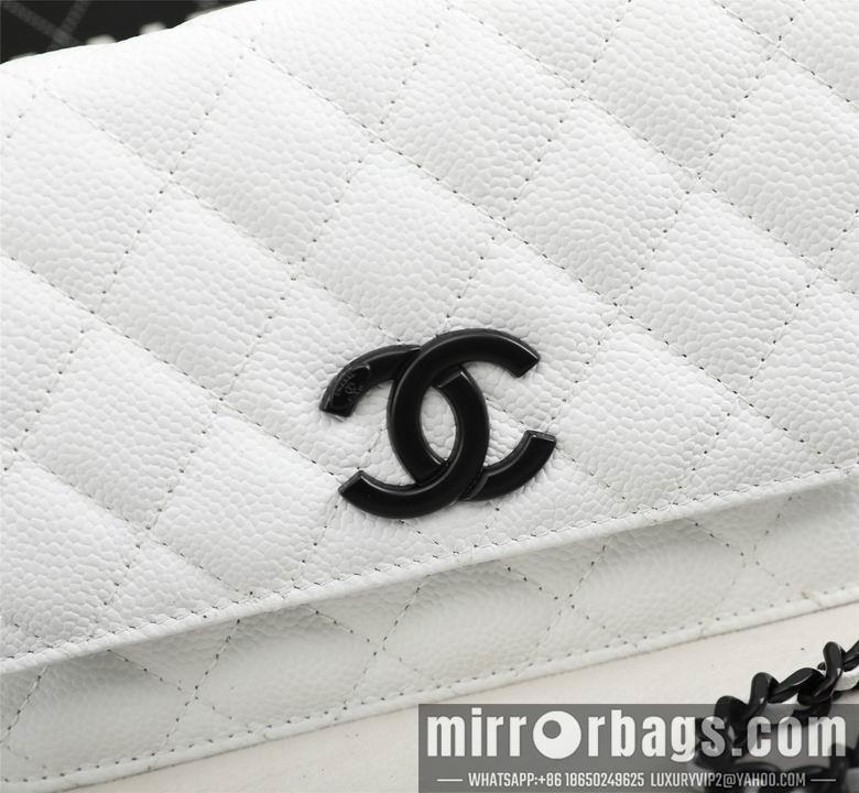 1:1 Replica Chanel Bags 1002 12.3X19.2X3.5cm WO 2colour