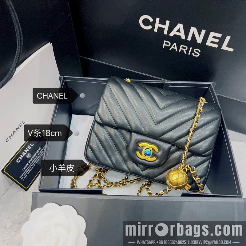 1:1 Replica Chanel Bags Chanel 羊皮18cm CN