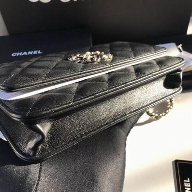 1:1 Replica Chanel Bags 19X12.5X2.5cm 092722 YG 2colour