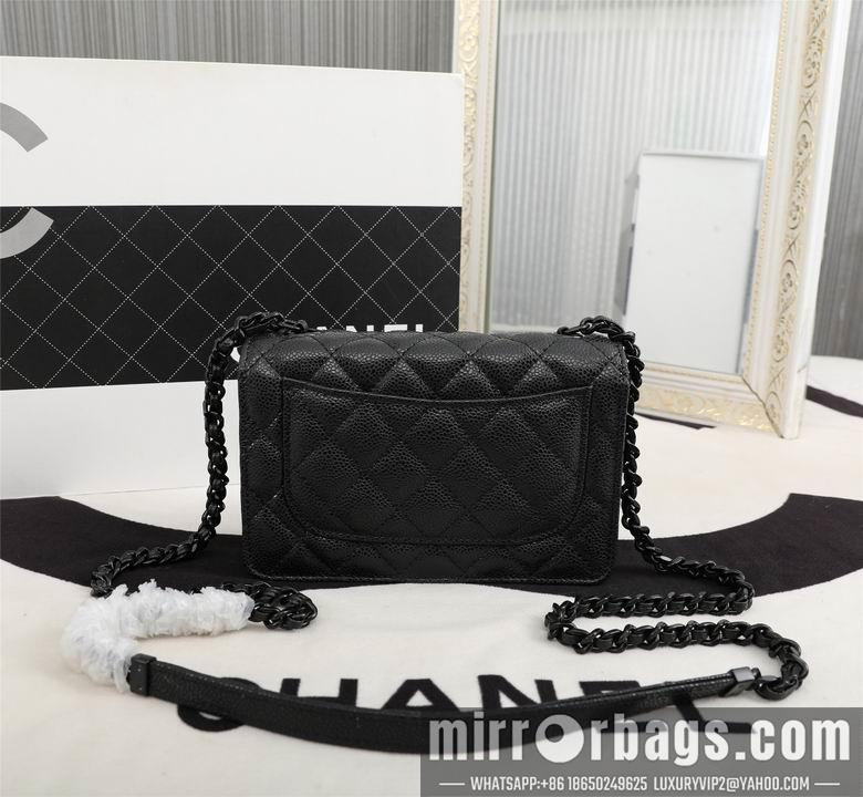 1:1 Replica Chanel Bags 1002 12.3X19.2X3.5cm WO 2colour