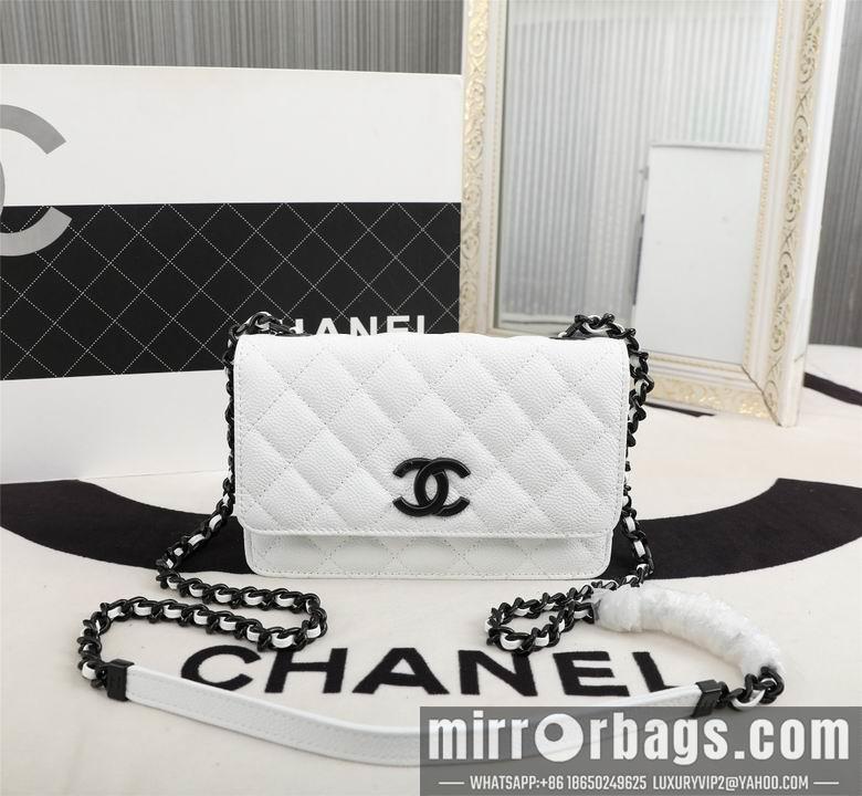 1:1 Replica Chanel Bags 1002 12.3X19.2X3.5cm WO 2colour