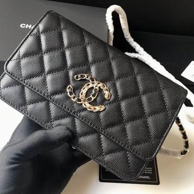 1:1 Replica Chanel Bags 19X12.5X2.5cm 092722 YG 2colour