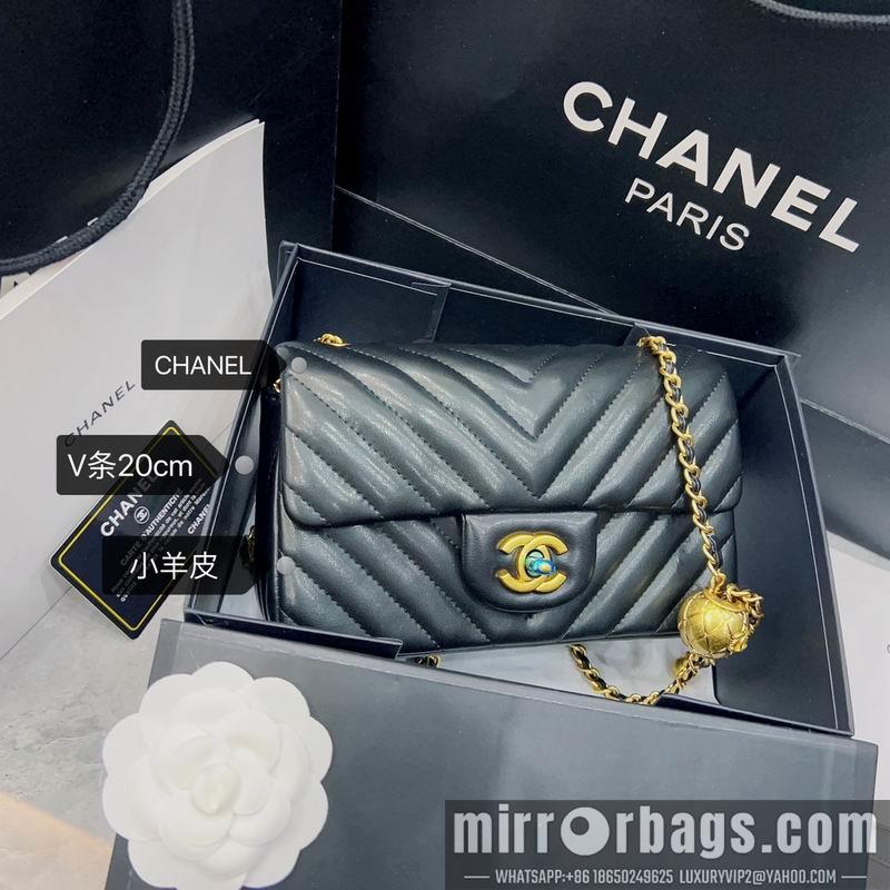 1:1 Replica Chanel Bags Chanel 羊皮20cm CN