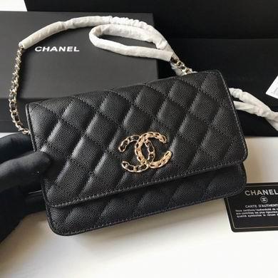 1:1 Replica Chanel Bags 19X12.5X2.5cm 092722 YG 2colour