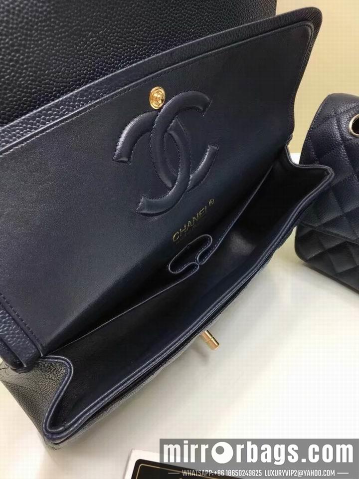 1:1 Replica Chanel Bags 1112鱼子酱牛皮