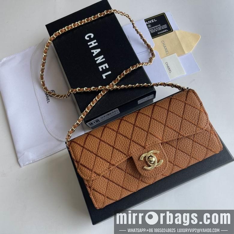 1:1 Replica Chanel Bags 50089 18X10.5X3.5cm YG 3