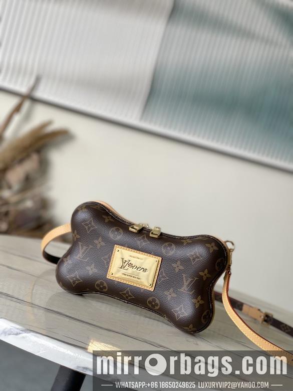 LV Replica Bags Bone M12615 24x14x6cm gf