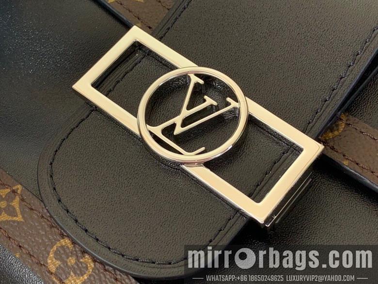 LV Replica Bags Dauphine m13450 17x9x24cm gf