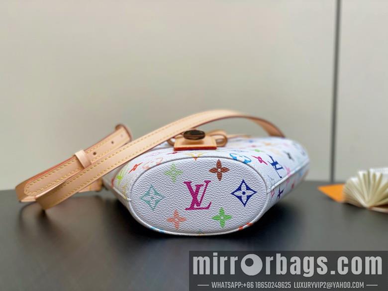 LV Replica Bags Rivage M14680 18x7x12cm gf