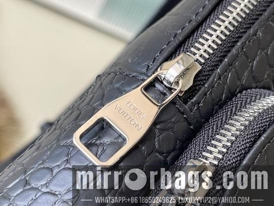 LV Replica Bags Avenue N41720鳄鱼纹黑 蓝20x31x10cm gf