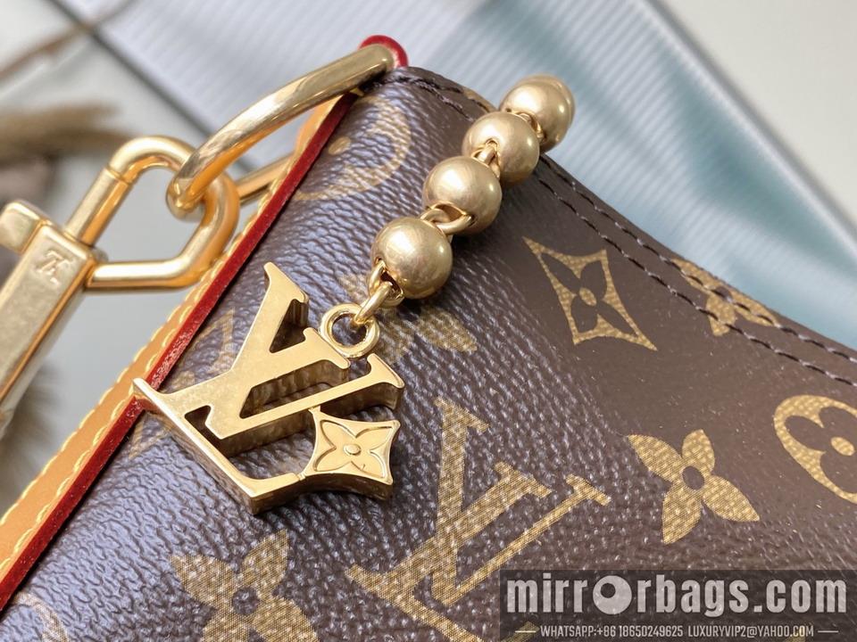 LV Replica Bags Vagabond Hobo M14018 35x12x38cm gf