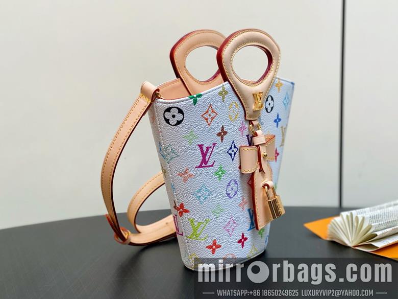 LV Replica Bags Rivage M14680 18x7x12cm gf