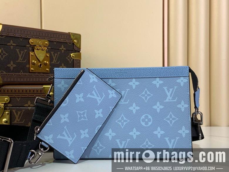 LV Replica Bags Gaston m14114 22x14.5x4.5cm gf