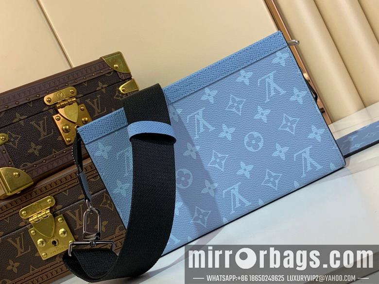 LV Replica Bags Gaston m14114 22x14.5x4.5cm gf