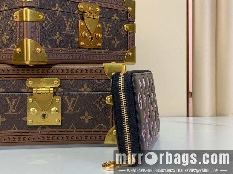 LV Replica Bags Zippy m14096 19.5x10.5x2.5cm gf
