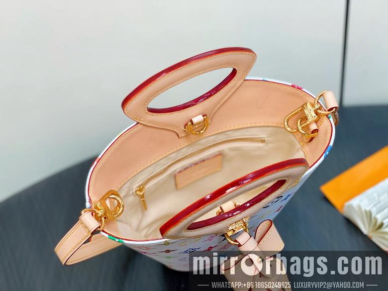 LV Replica Bags Rivage M14680 18x7x12cm gf
