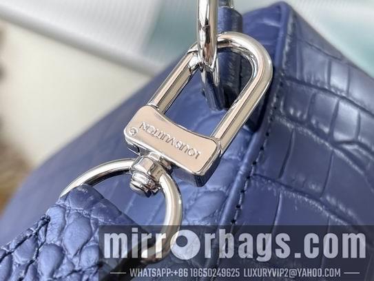 LV Replica Bags Avenue N41720鳄鱼纹黑 蓝20x31x10cm gf