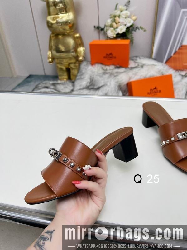 Replica Hermes Shoes HERMES sz35-40 5CM JH0901
